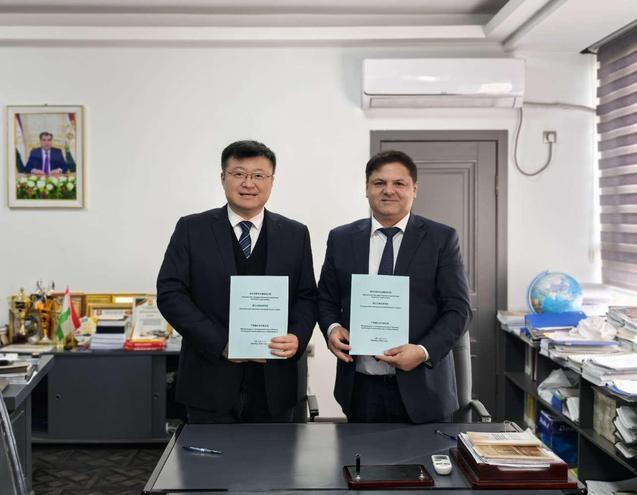 服务“一带一路” | 浙江公路技师学院组团赴塔吉克斯坦拓展国际合作新路径